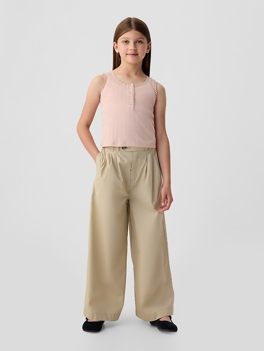 Image number 3 showing, Gap × DÔEN Kids Pointelle Tank Top