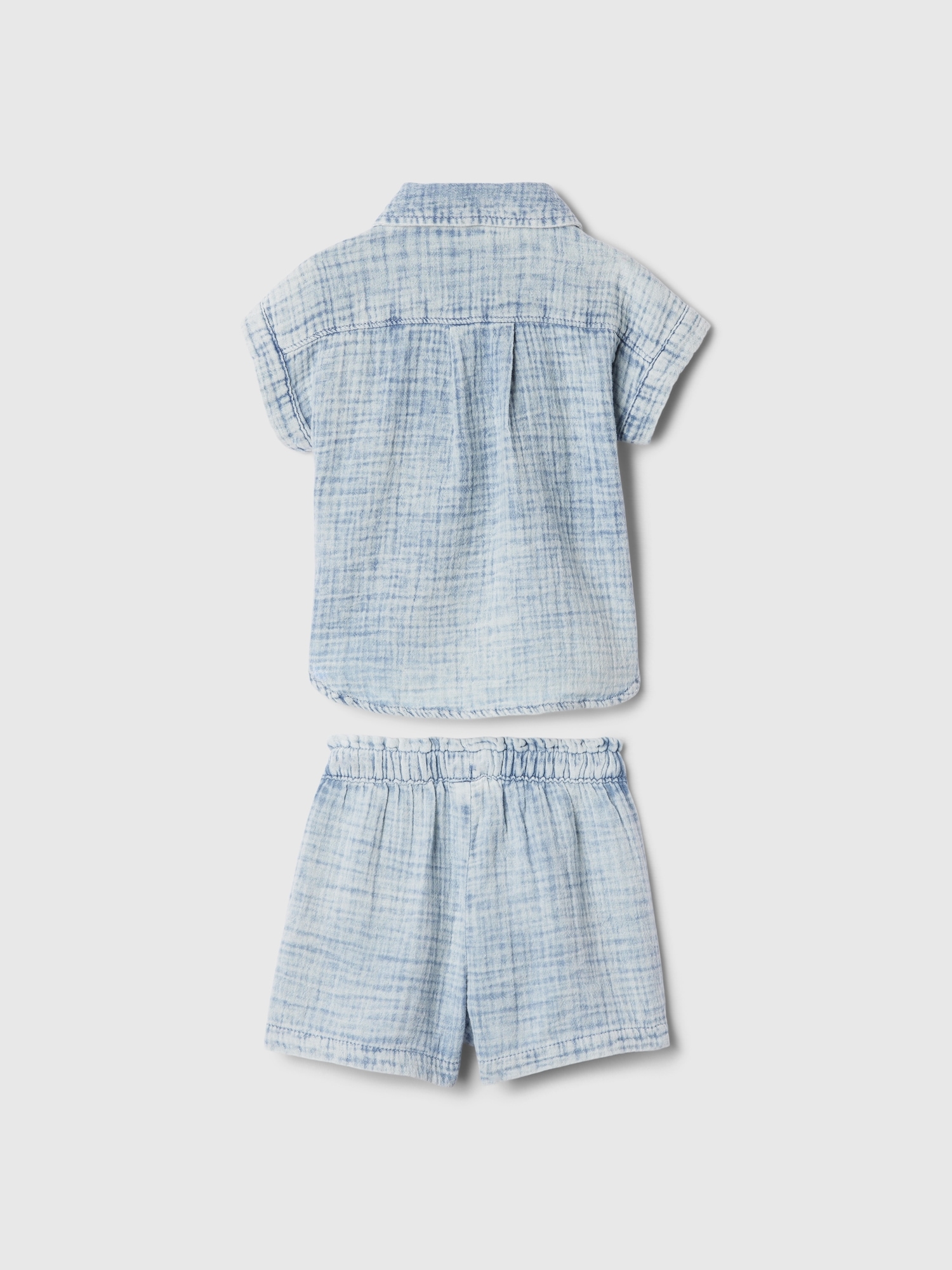 babyGap Crinkle Gauze TwoPiece Outfit Set Gap