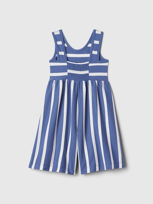 2 of 8 showing, with the color chrome blue of product babyGap Jersey Romper