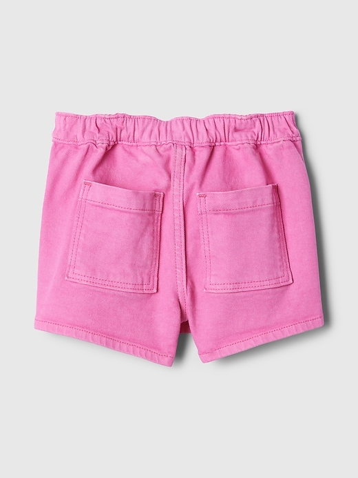 2 of 8 showing, with the color pink acid overdye of product babyGap Denim Skort