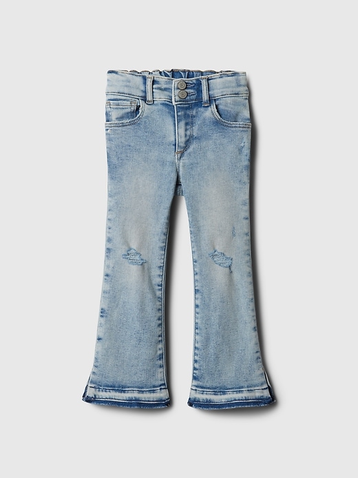 1 of 8 showing, with the color light wash of product Baby & Toddler '70s Flare Jeans