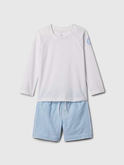 Image number 1 showing, babyGap Rash Guard Two-Piece