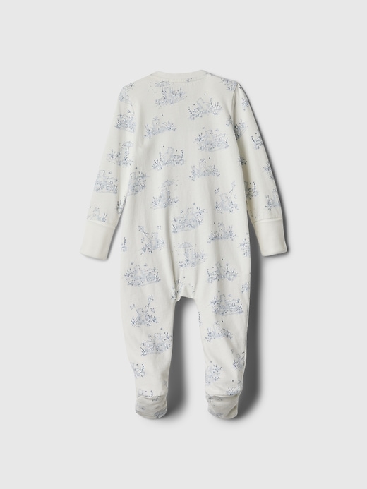 2 of 8 showing, with the color TOILE of product Baby First Favorites Graphic One-Piece