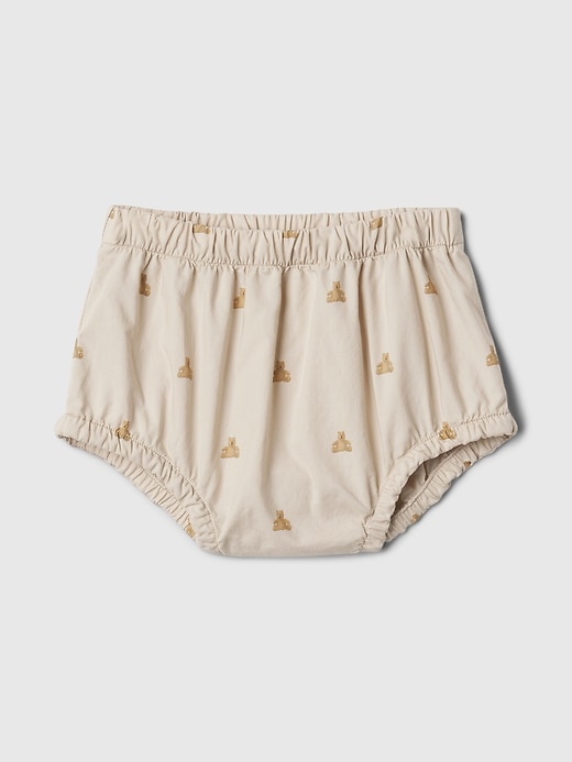 1 of 8 showing, with the color bedrock beige of product Baby Print Diaper Cover