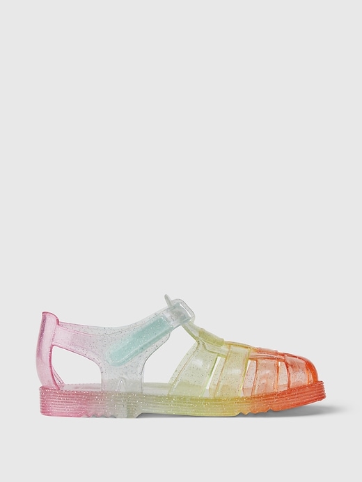 Kids caged jelly shoes outlet