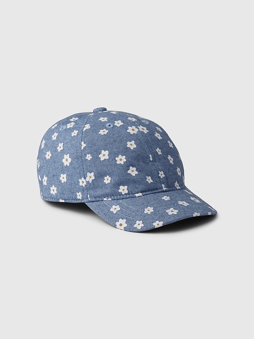 1 of 8 showing, with the color flower print of product Toddler Baseball Hat