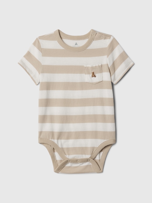 View large product image 1 of 6. Baby Pocket Bodysuit