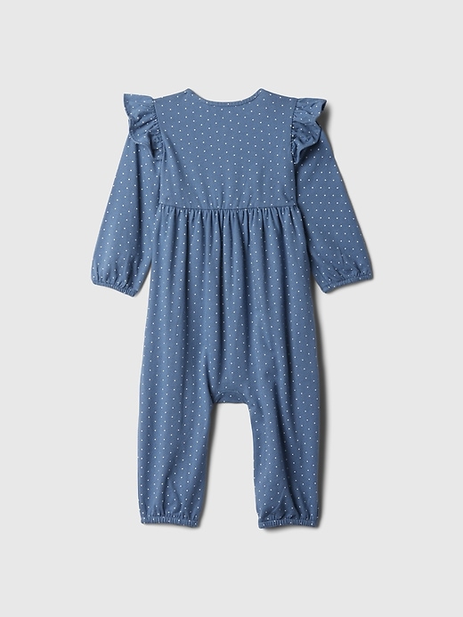 Image number 2 showing, Baby Organic Cotton Flutter One-Piece