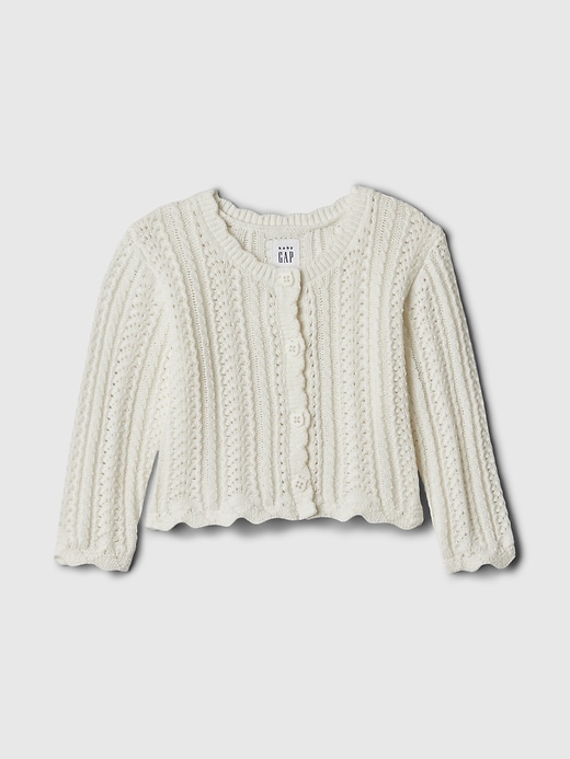 Image number 1 showing, Baby Cable-Knit Sweater