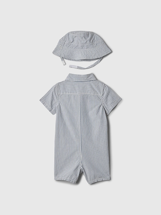 2 of 8 showing, with the color bainbridge blue of product Baby Outfit Set