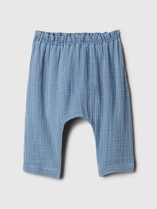 Image number 3 showing, Baby Crinkle Gauze Loose Pants