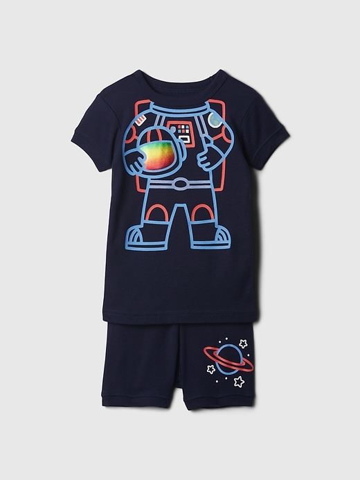 Image number 1 showing, babyGap Organic Cotton Short PJ Set