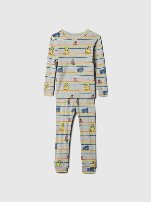 Image number 1 showing, Baby & Toddler Organic Cotton Sesame Street PJ Set