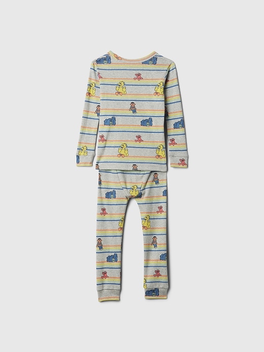 Image number 2 showing, Baby & Toddler Organic Cotton Sesame Street PJ Set