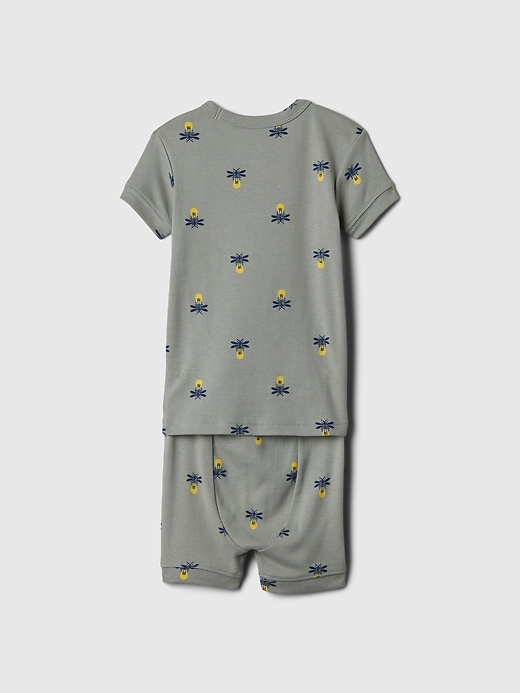 2 of 8 showing, with the color bugs of product Baby & Toddler Organic Cotton Short PJ Set