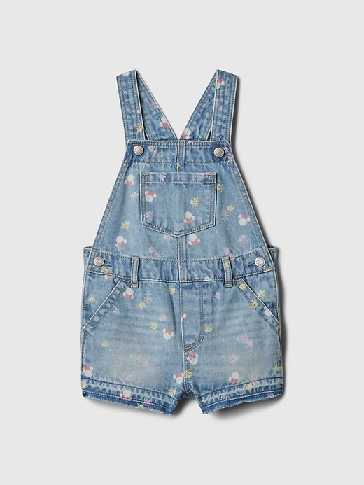 Image number 1 showing, babyGap I Disney Denim Shortalls