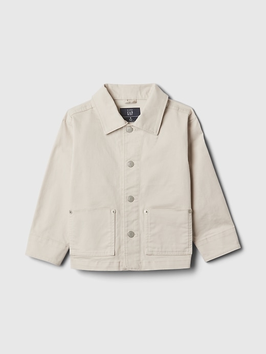 1 of 8 showing, with the color regular grey of product Baby & Toddler Chore Jacket