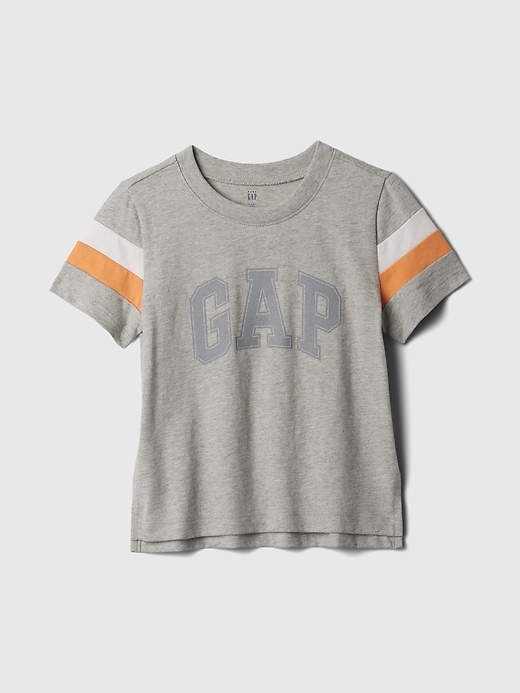 1 of 8 showing, with the color light heather grey of product babyGap Logo T-Shirt