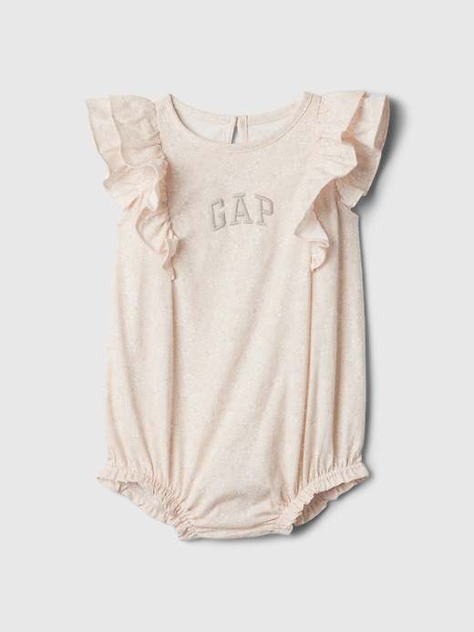 Image number 1 showing, Baby Logo Shorty One-Piece