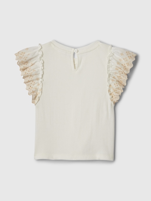 Image number 2 showing, babyGap Eyelet Rib T-Shirt