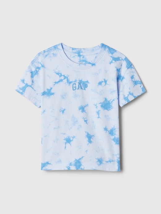 1 of 8 showing, with the color union blue of product babyGap Logo T-Shirt