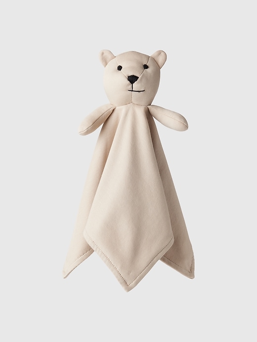 1 of 8 showing, with the color beige bear of product Baby First Favorites Supima® Bear Lovey