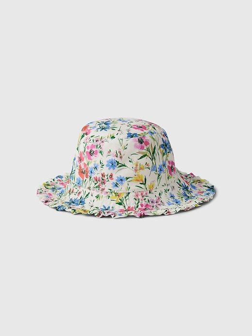 Image number 3 showing, Toddler Organic Cotton Reversible Bucket Hat