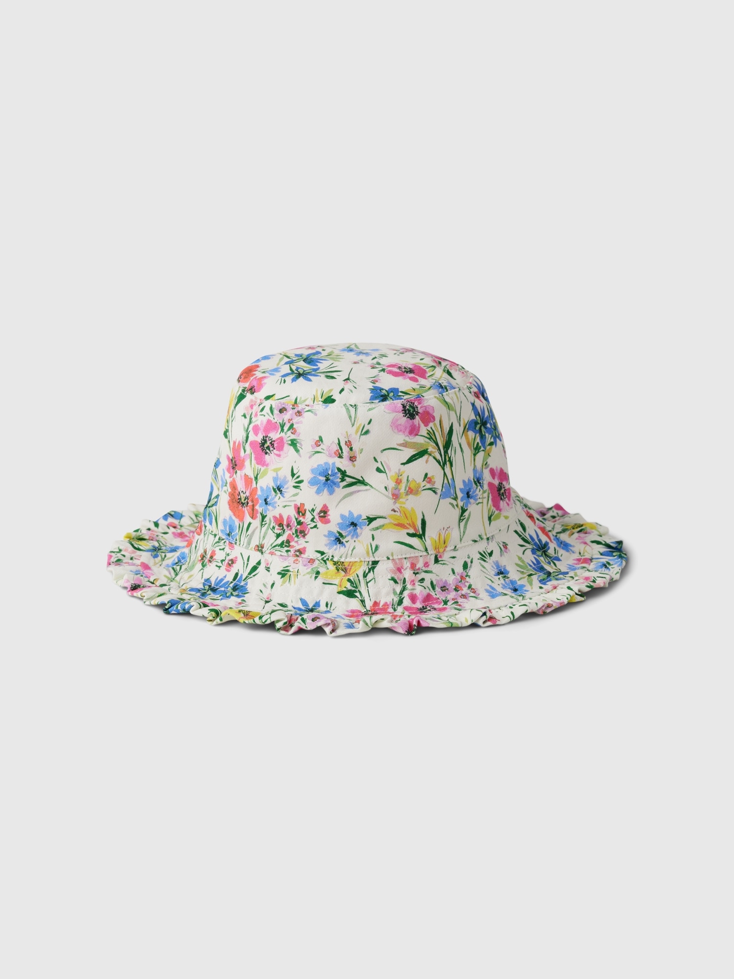 Off-White Kids logo-print cotton bucket hat