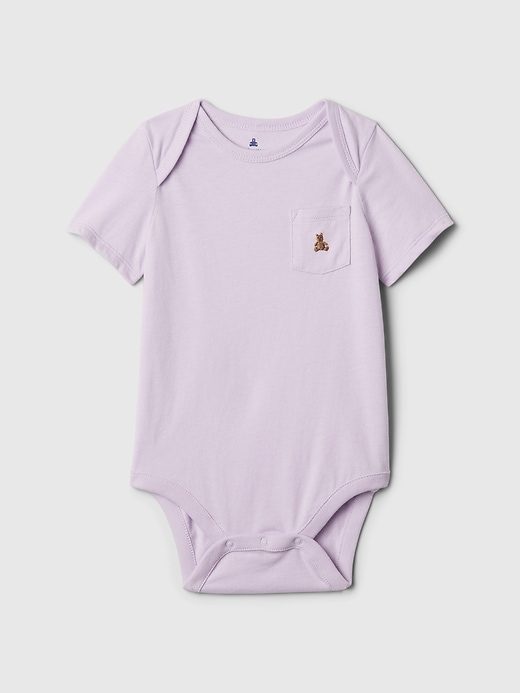 View large product image 1 of 6. Baby Pocket Bodysuit