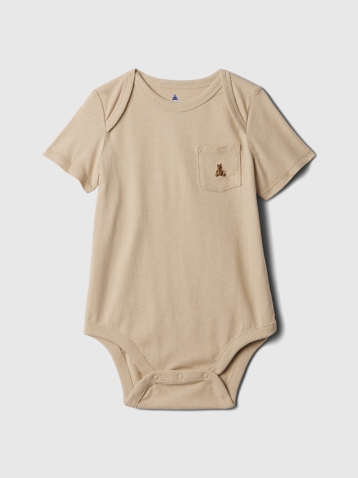 View large product image 1 of 6. babyGap Mix & Match Pocket Bodysuit