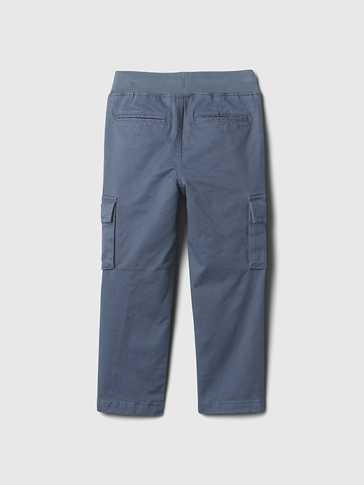 2 of 8 showing, with the color frozen lake blue of product babyGap Cargo Pants