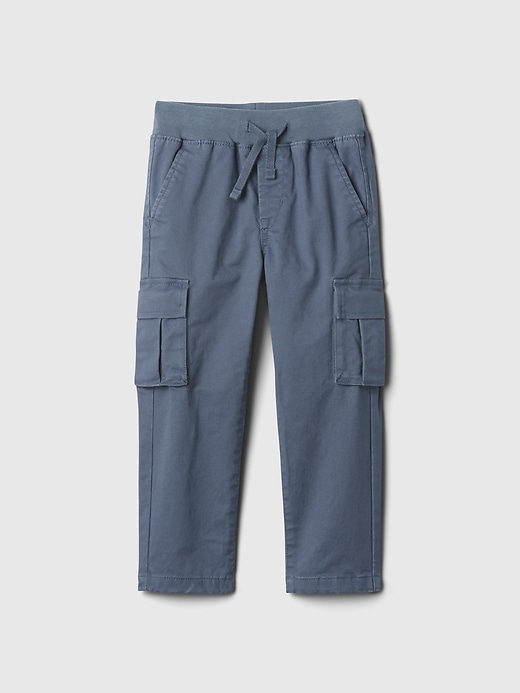 1 of 8 showing, with the color frozen lake blue of product babyGap Cargo Pants