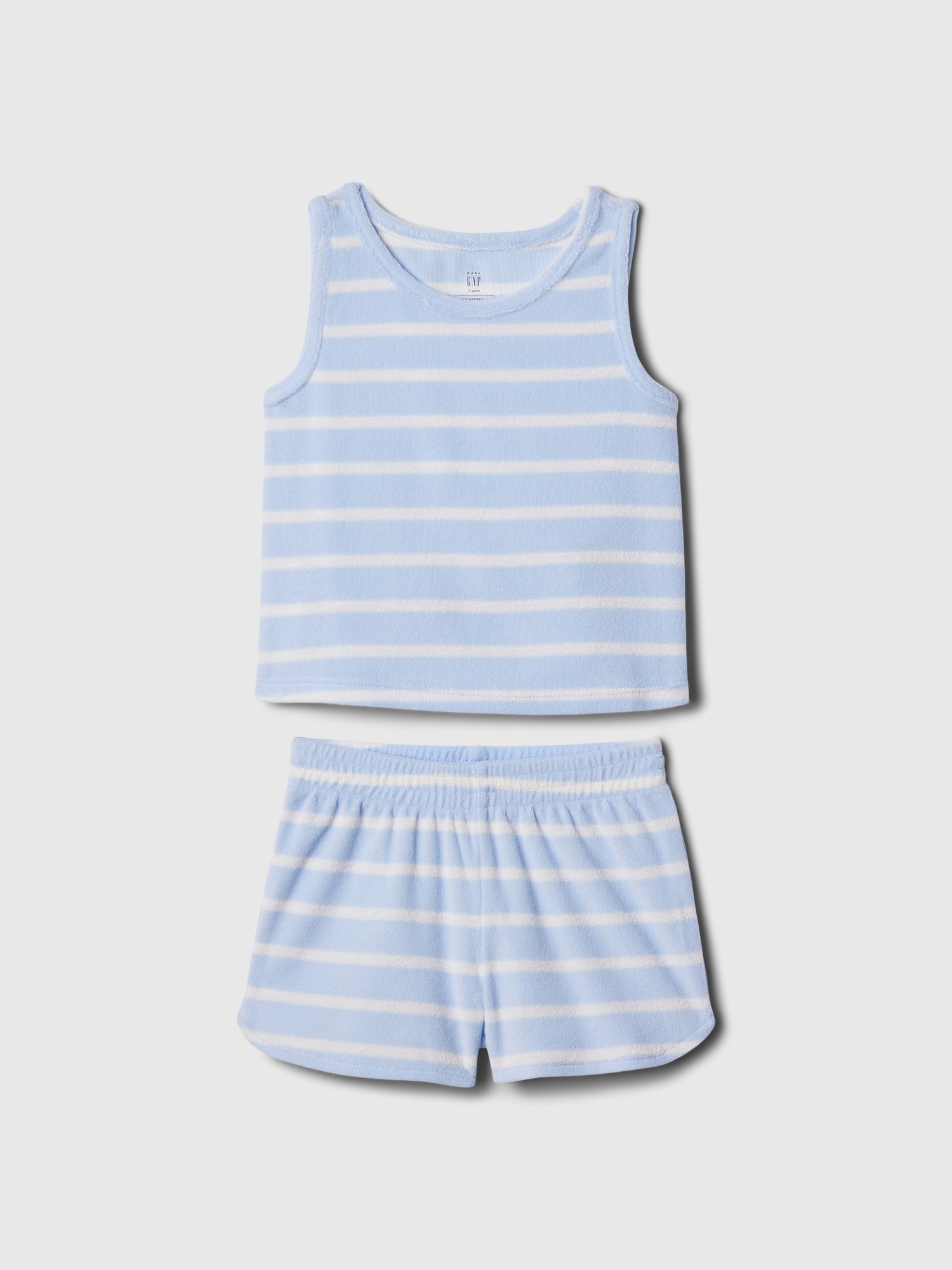 babyGap Recycled Towel Terry PJ Shorts Set