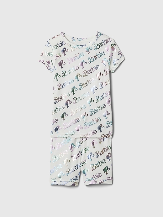 Image number 1 showing, Baby & Toddler Barbie™ Organic Cotton PJ Set
