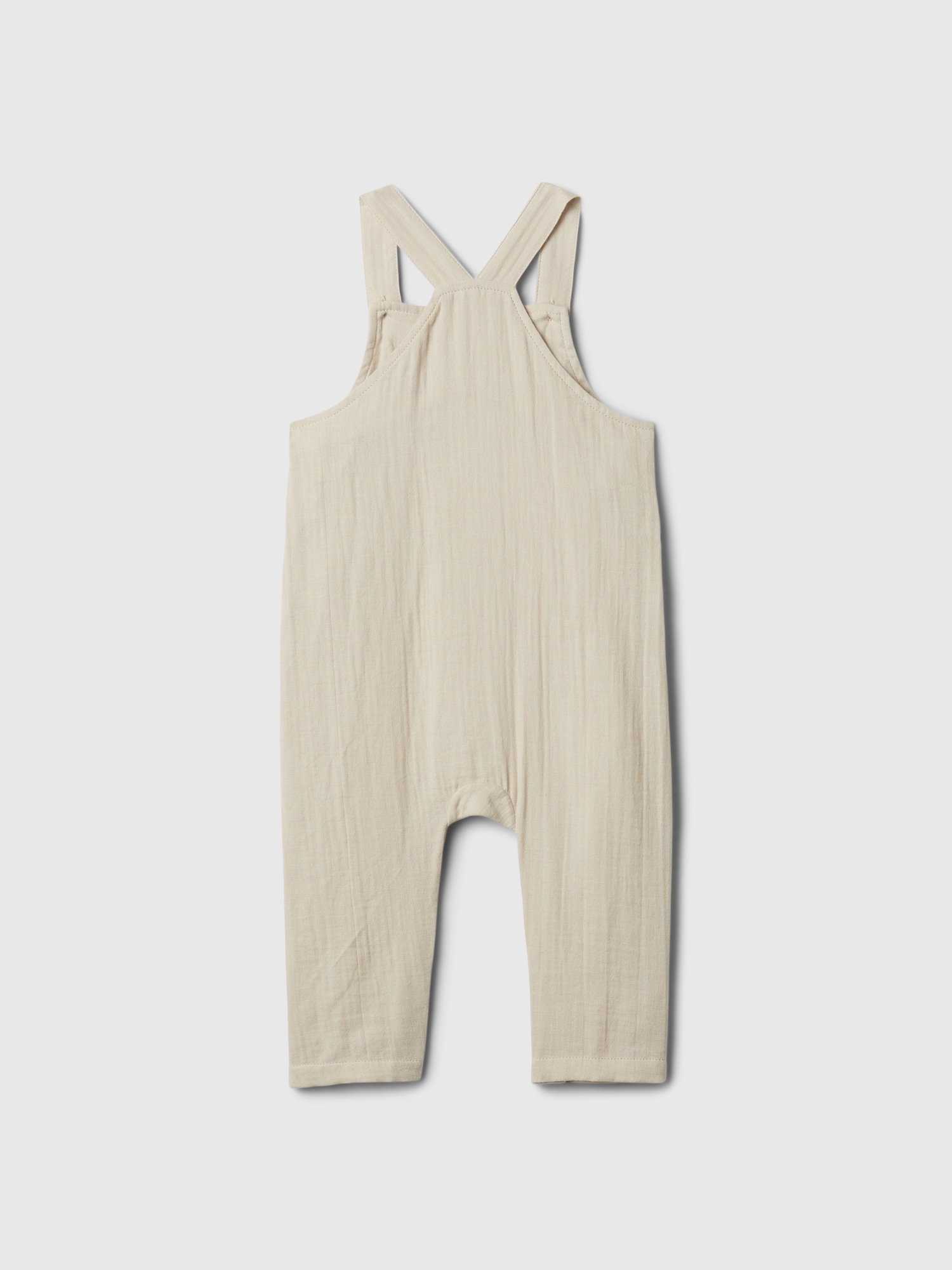 Baby Crinkle Gauze Overalls Gap