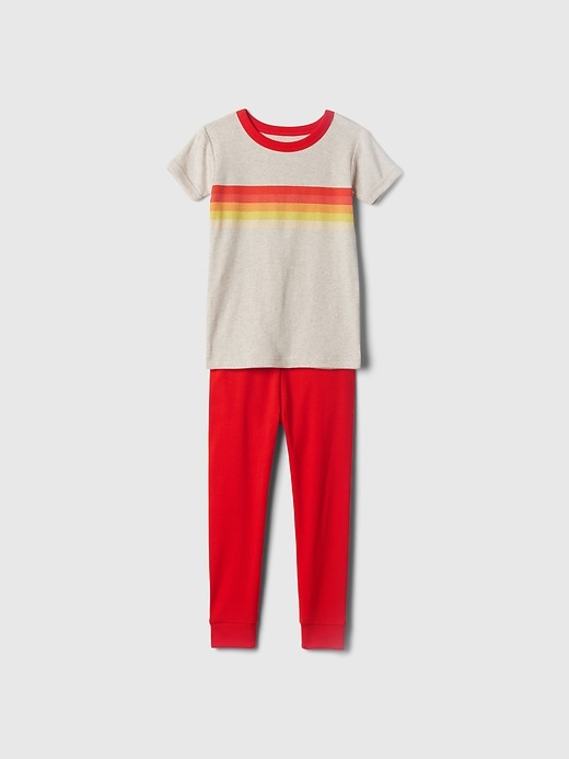 Image number 1 showing, Baby & Toddler Organic Cotton PJ Set