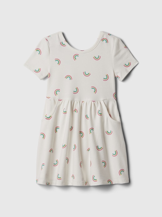 1 of 8 showing, with the color rainbows of product babyGap Mix and Match Skater Dress