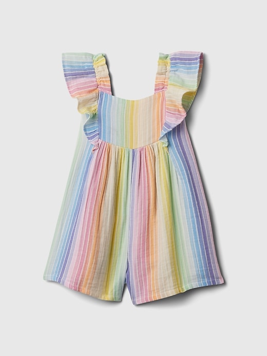 Image number 4 showing, babyGap Crinkle Gauze Flutter Romper