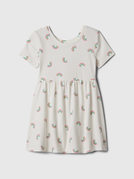 2 of 8 showing, with the color rainbows of product babyGap Mix and Match Skater Dress