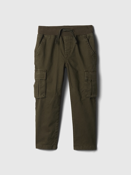 1 of 8 showing, with the color black moss of product Baby & Toddler Cargo Pants
