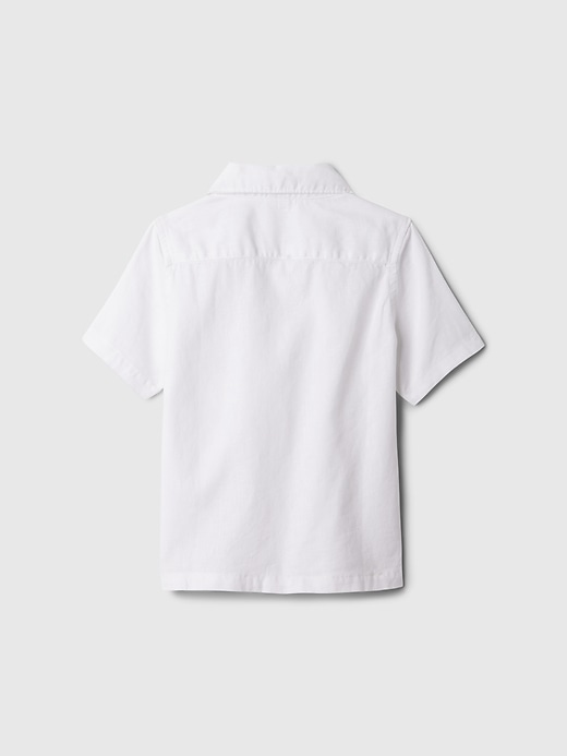 View large product image 2 of 6. babyGap Linen-Cotton Shirt