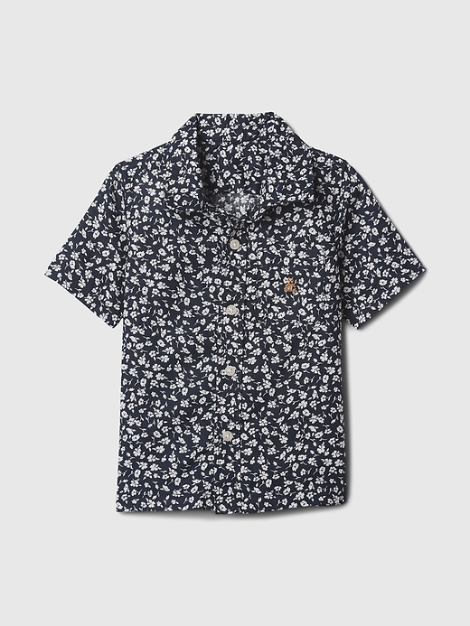 View large product image 1 of 6. babyGap Linen-Cotton Shirt