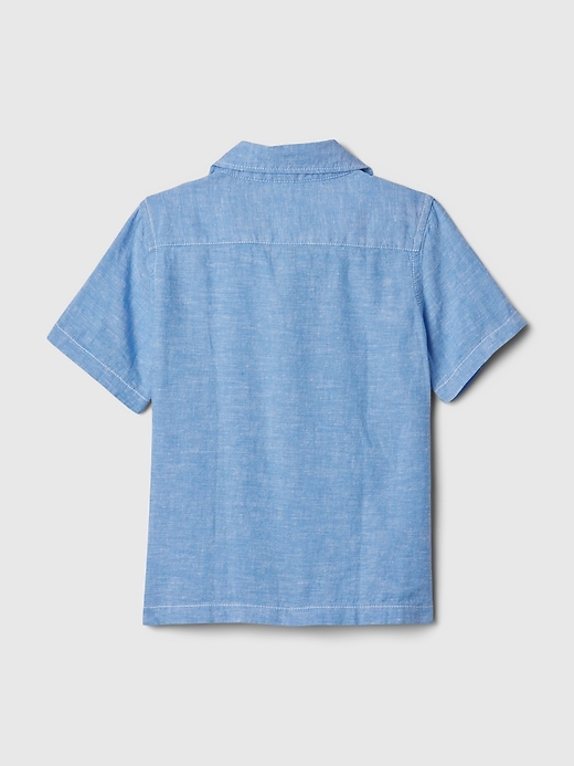 View large product image 2 of 6. babyGap Linen-Cotton Shirt