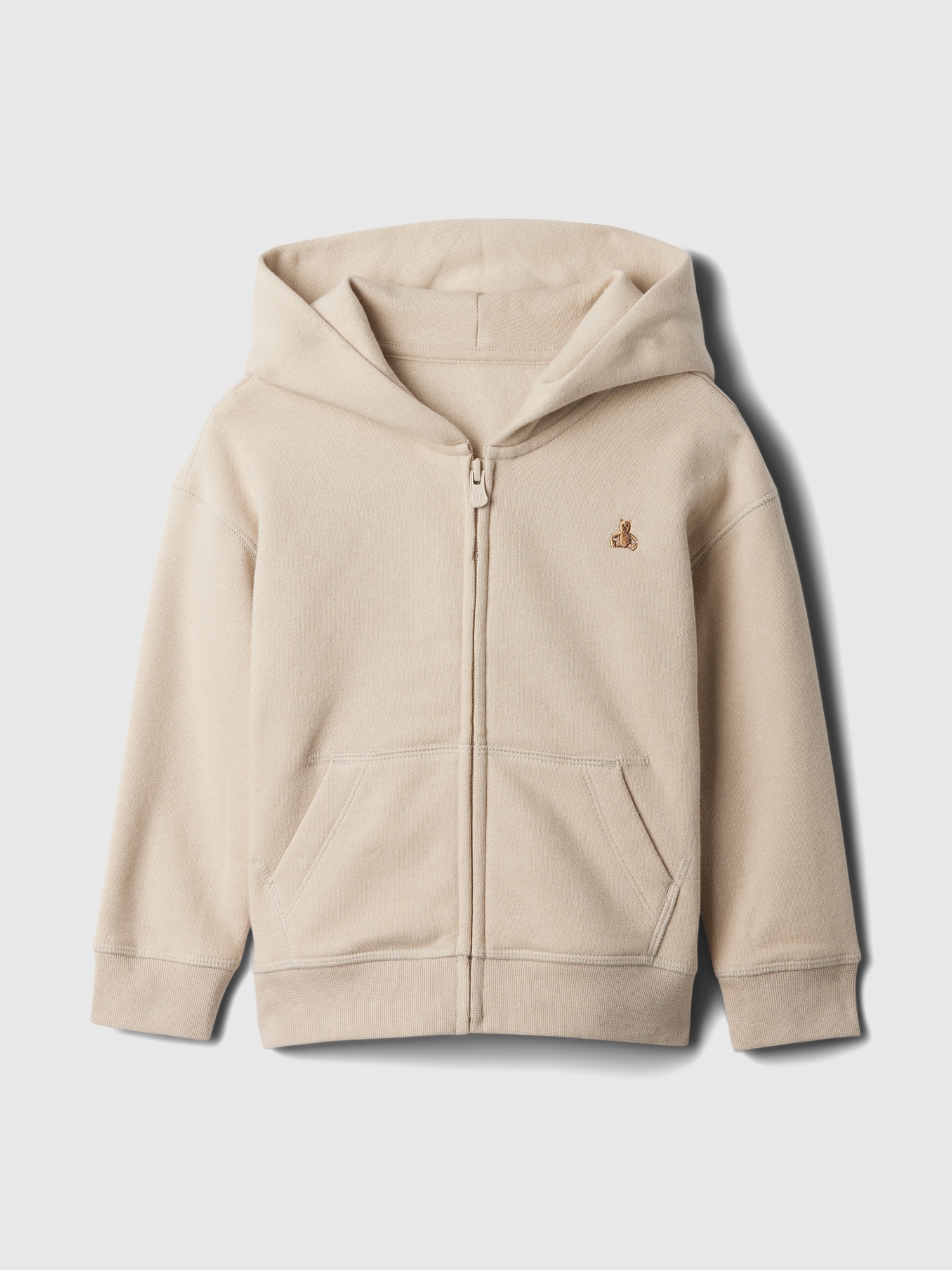 Fleece Hoodie With Zipper | Gap