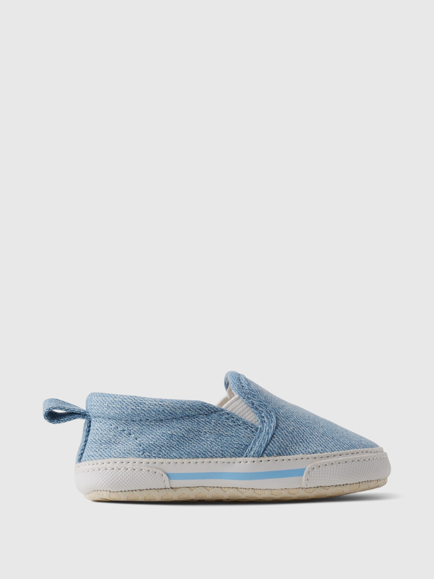 Baby Denim Slip-On Shoes