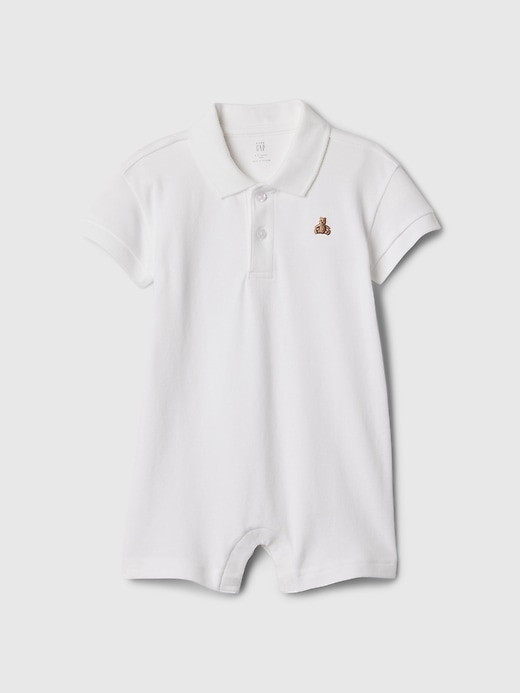 Image number 4 showing, Baby Pique Polo Shorty