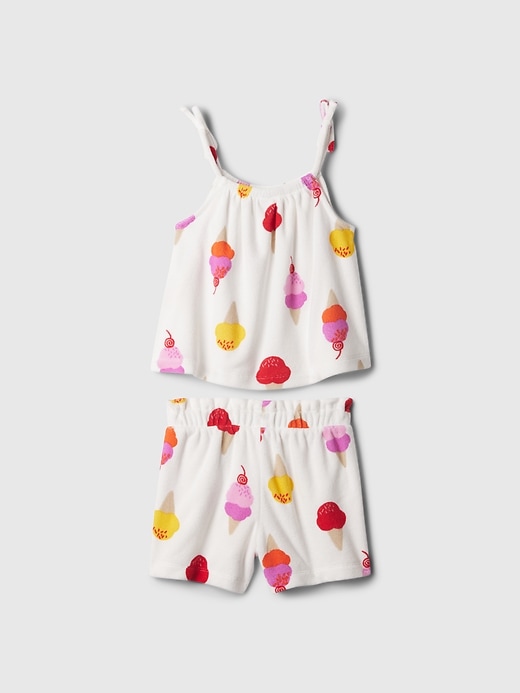 2 of 8 showing, with the color ice cream of product babyGap French Terry Outfit Set