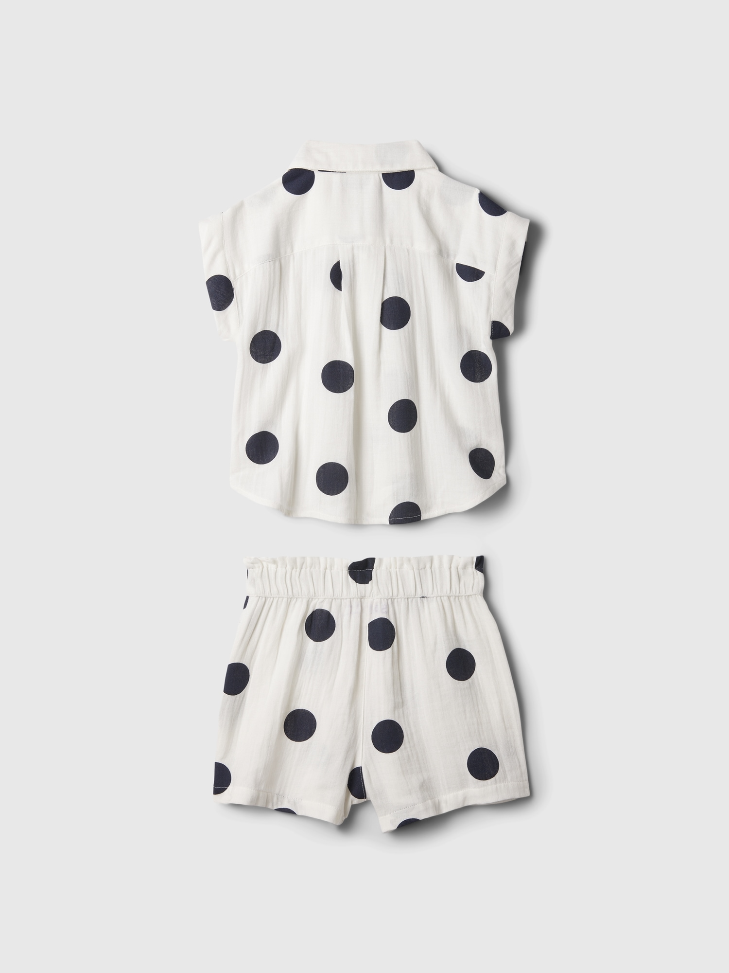 babyGap Crinkle Gauze TwoPiece Outfit Set Gap