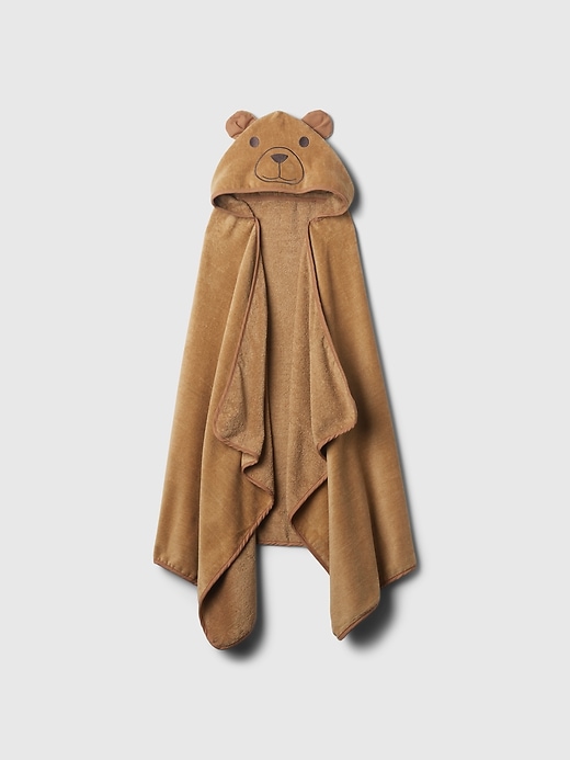 1 of 8 showing, with the color deerfield brown of product Toddler Brannan Bear Towel