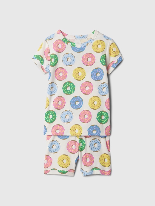 1 of 8 showing, with the color donuts of product babyGap Organic Cotton PJ Set
